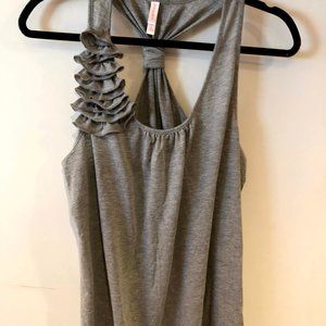 Grey Racerback Tank